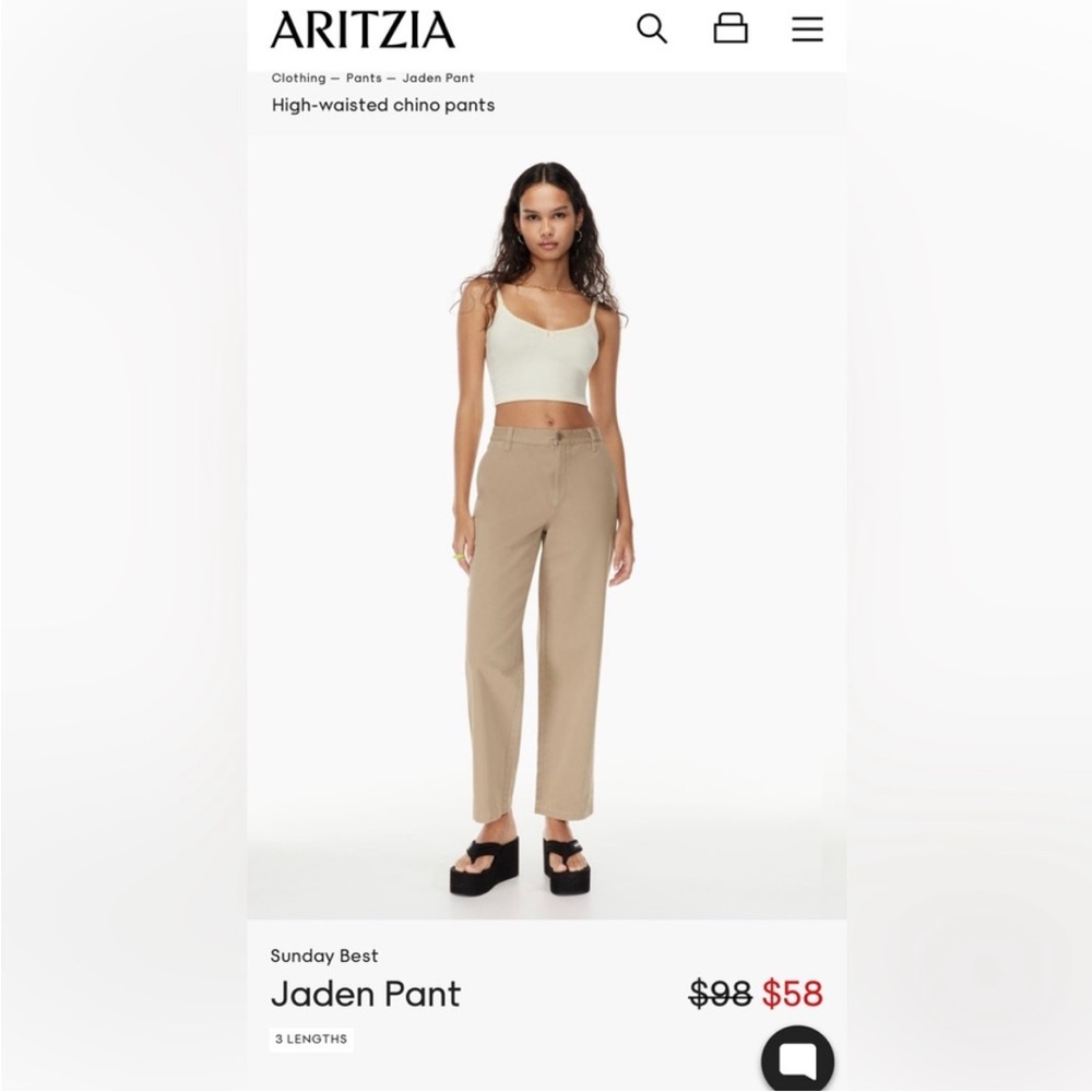 Aritzia Sundeh jaden pants